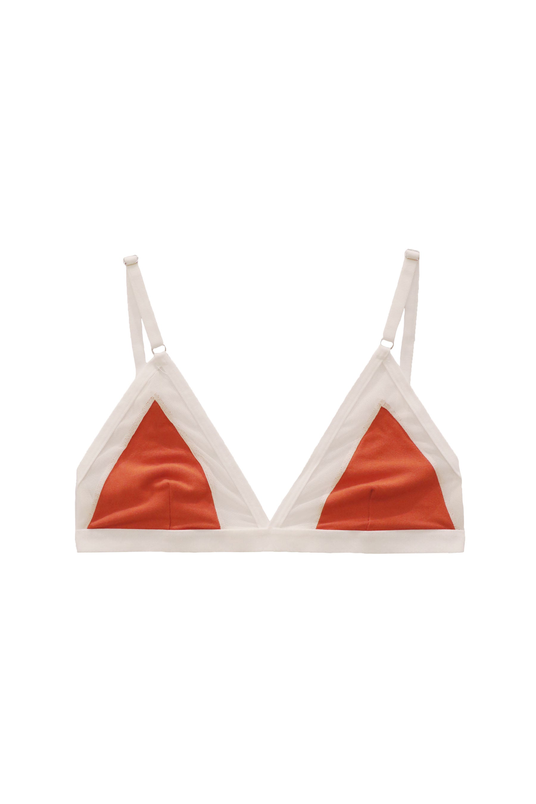 Contrast Bra in Clay - MARY YOUNG
