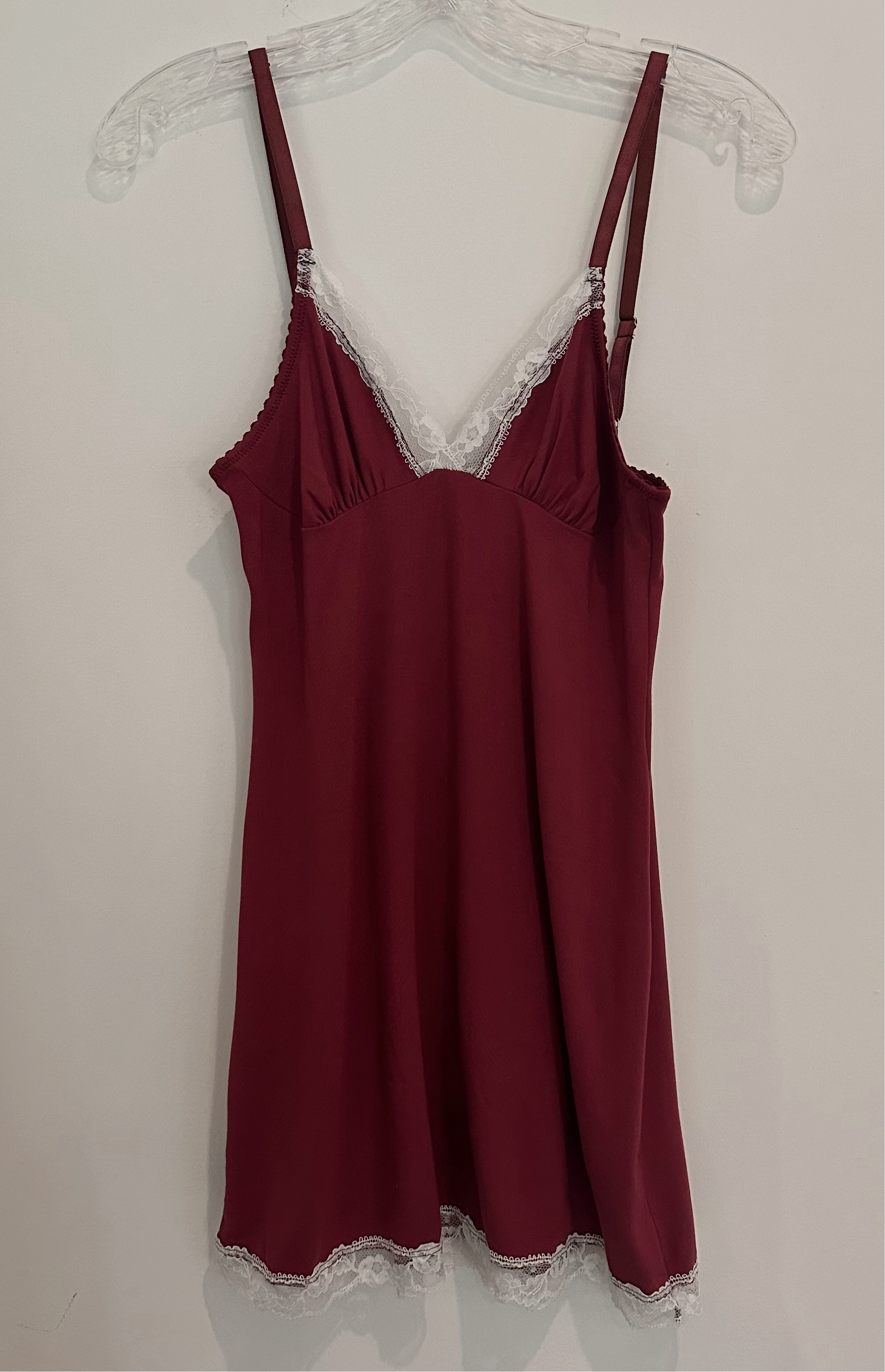 Dorcas Slip Dress in Wine