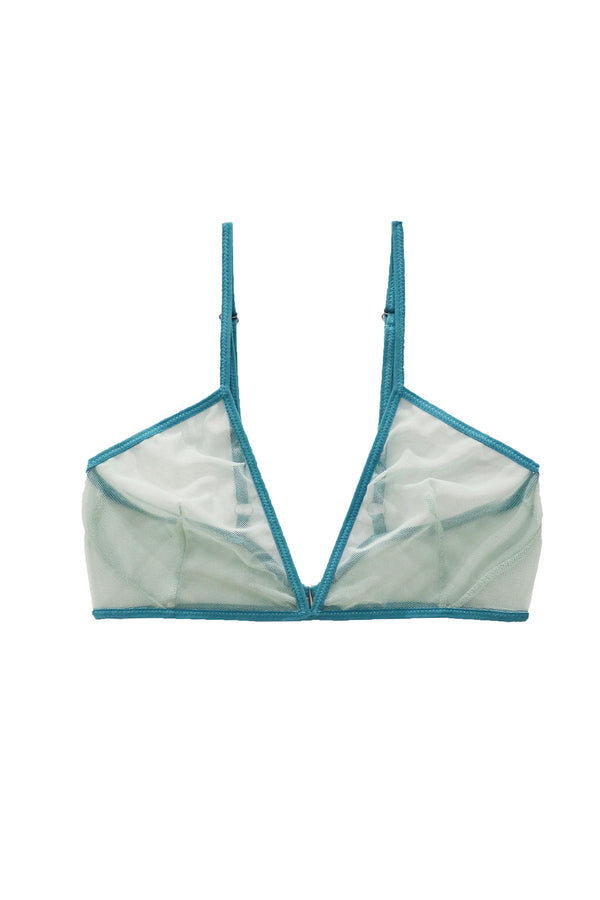 Georgie Bra in Mint - MARY YOUNG