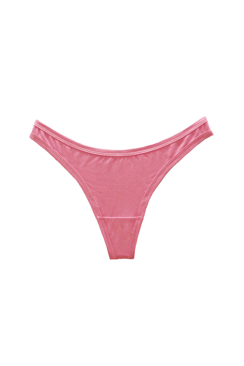 Palmer Thong in Bubblegum - MARY YOUNG