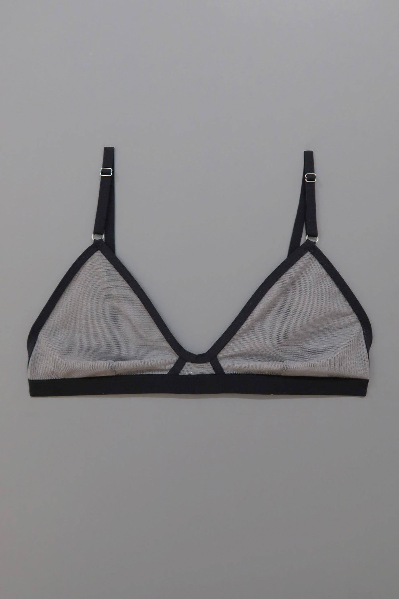 MARY YOUNG Emery Bra in Slate Ethical Canadian Made Lingerie