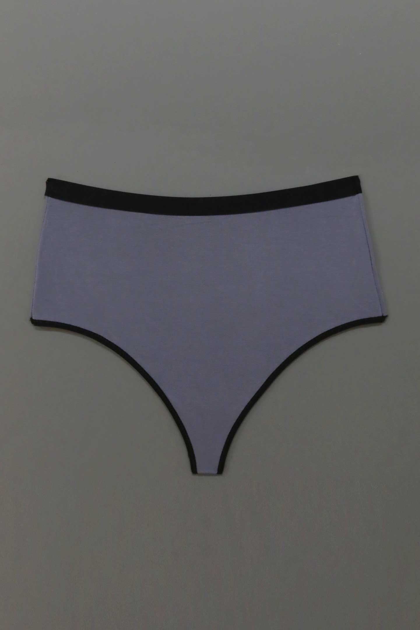 MARY YOUNG High Waist Thong in Dusty Rose