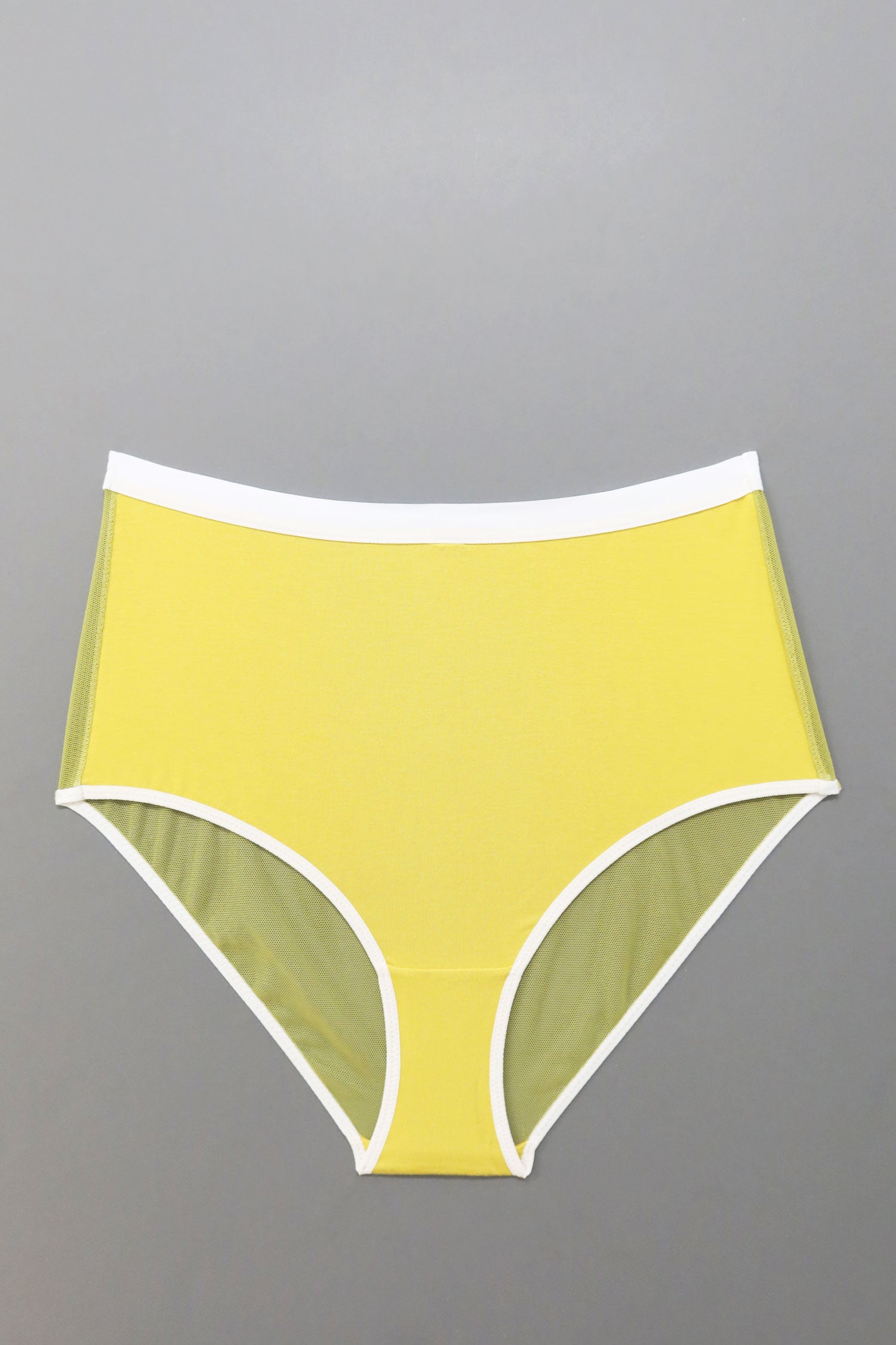Lux High Waist Brief in Citrine Sample - MARY YOUNG