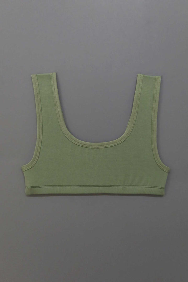 Mayes Bra in Sage - MARY YOUNG