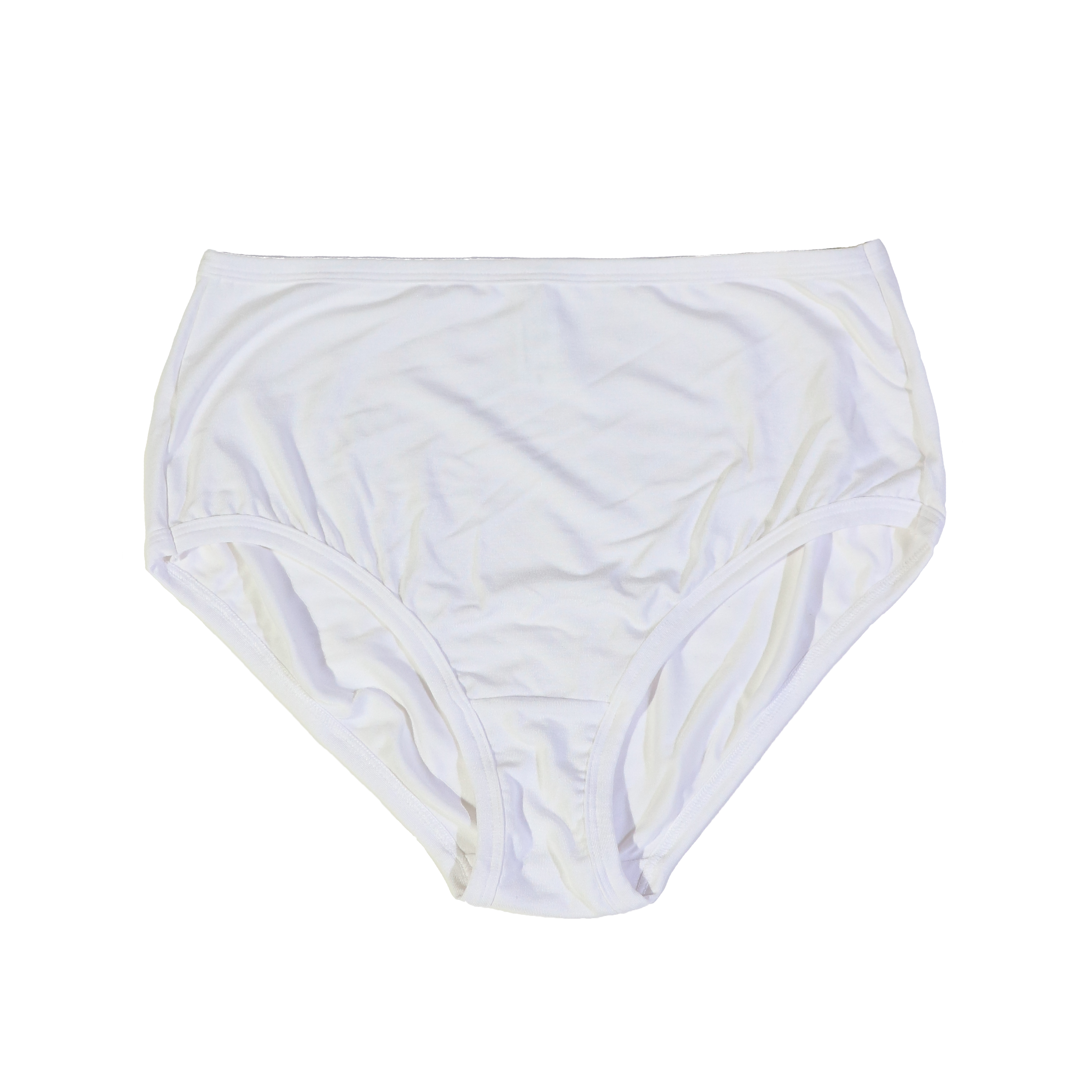 Orly High Brief in White Sample - MARY YOUNG