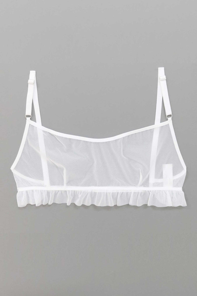 Remi Bra in White - MARY YOUNG