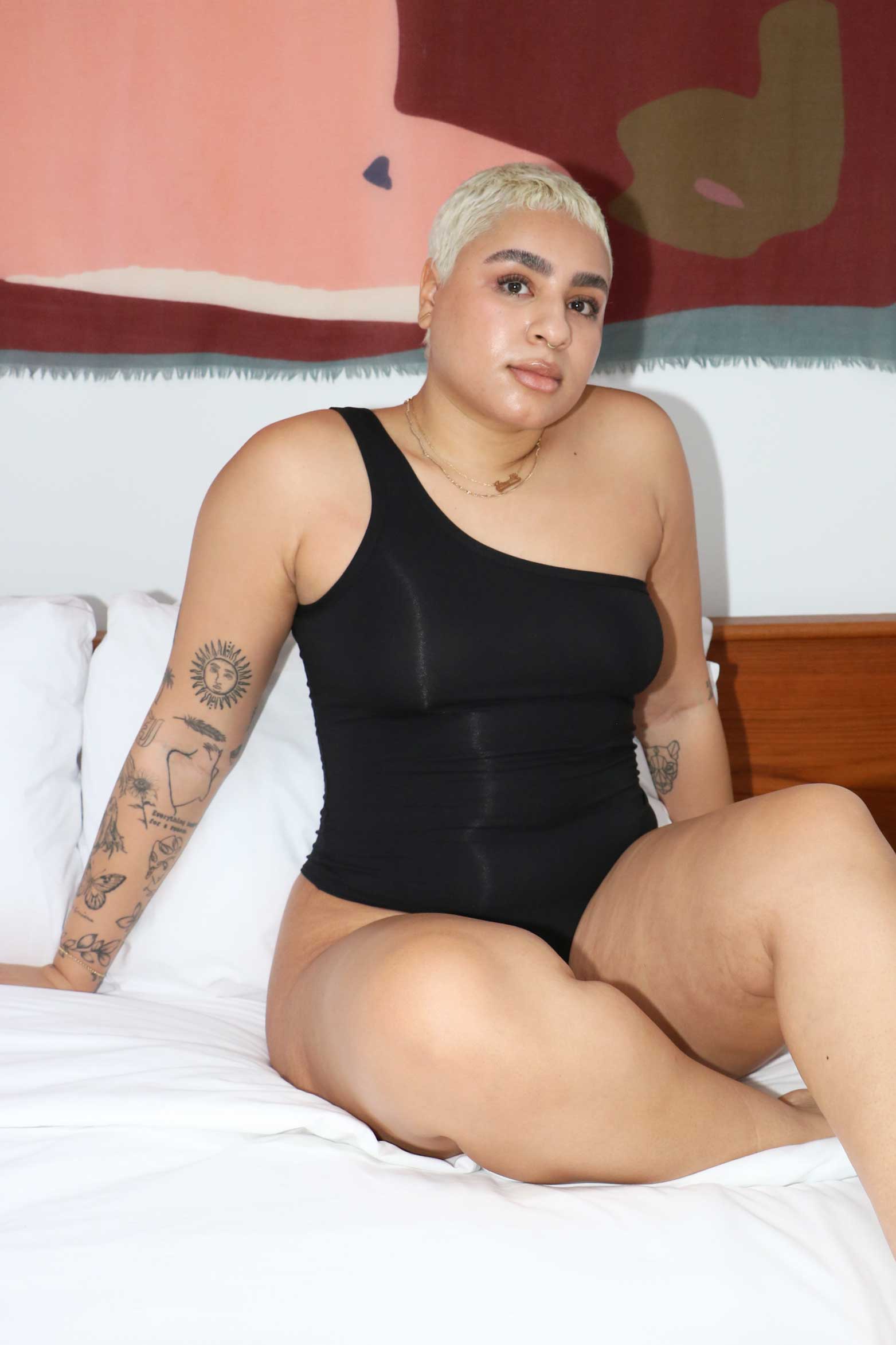 Del Bodysuit in Black - MARY YOUNG