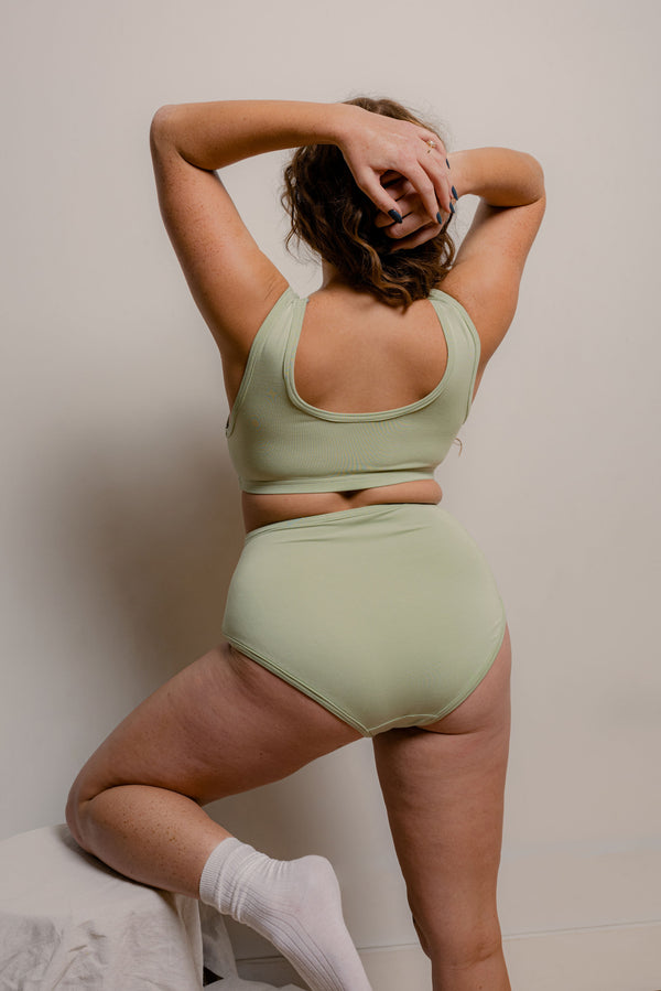 Mayes Bra in Seafoam - MARY YOUNG