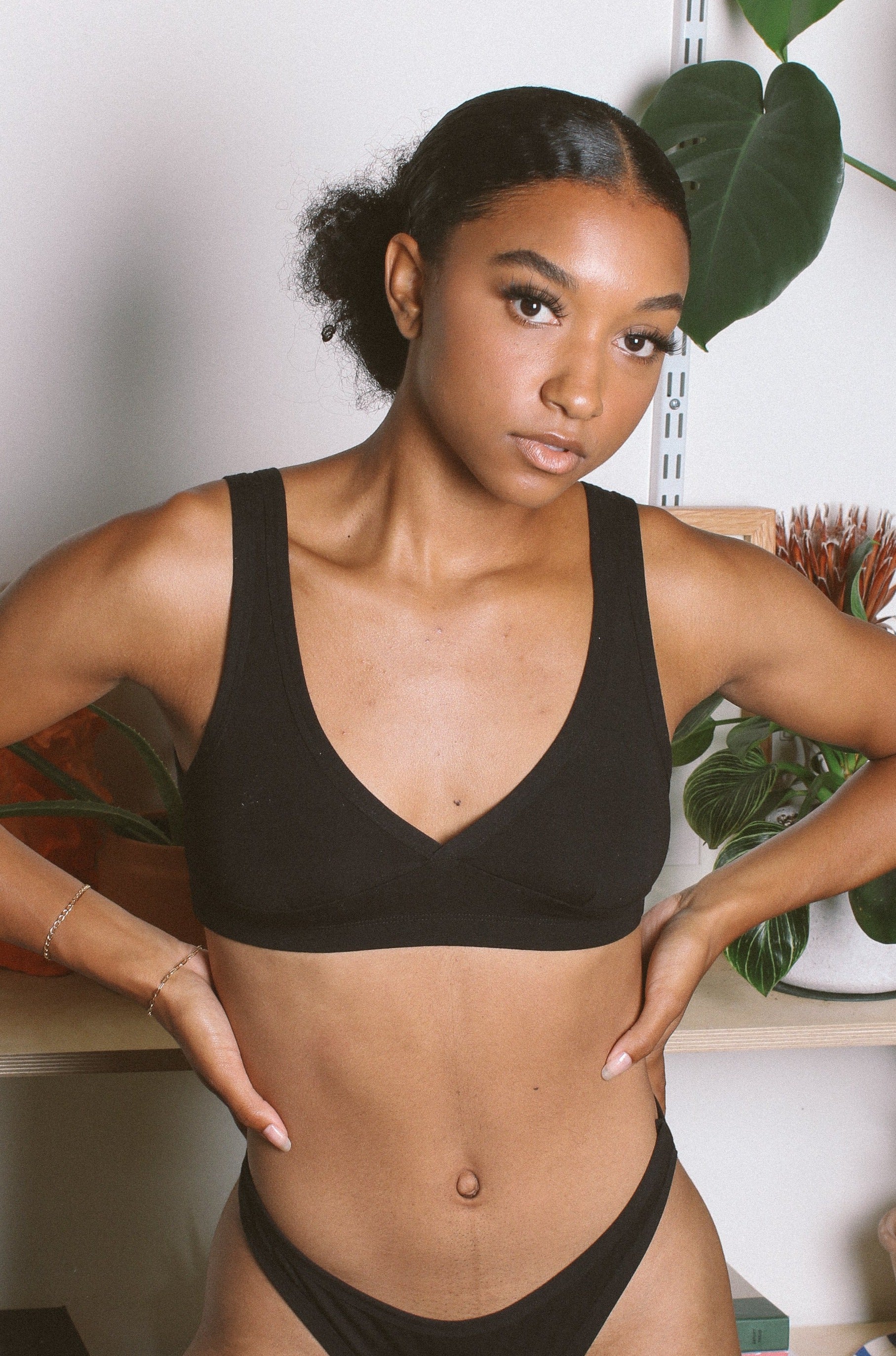 MARY YOUNG Eden Bra in Black  Ethical Canadian Made Lingerie